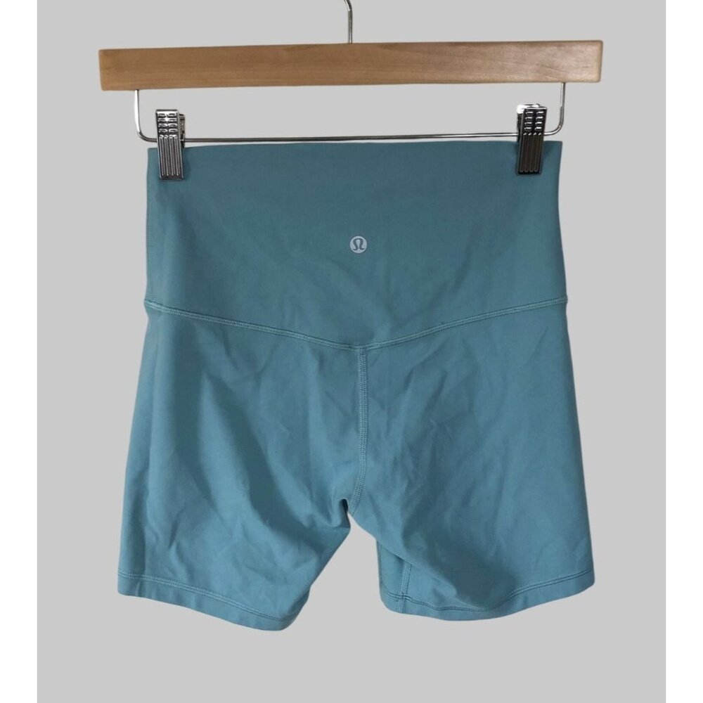 lululemon athletica Teal High-Rise Athletic Shorts